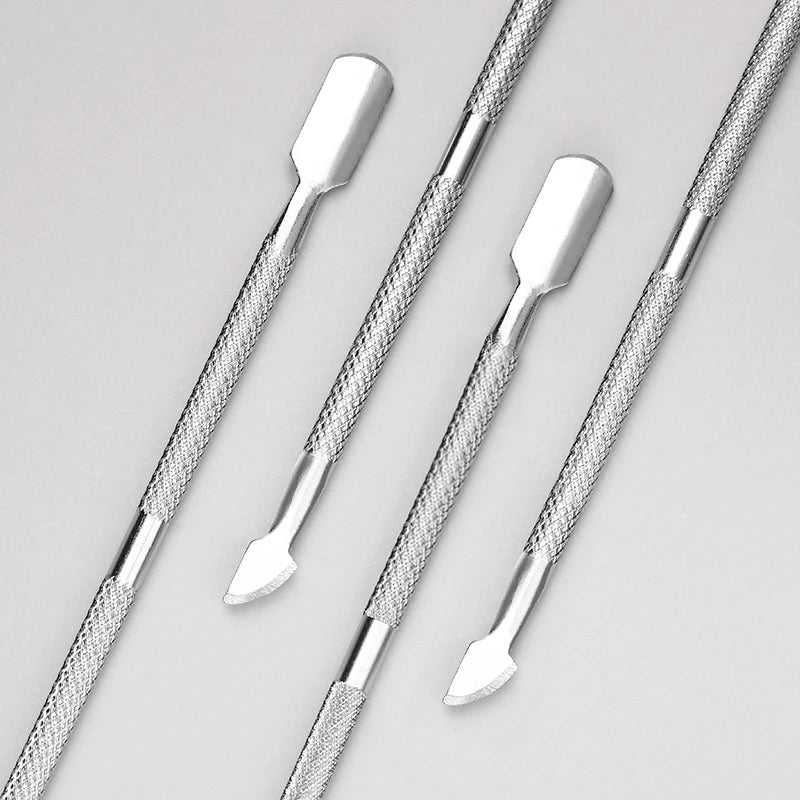 Double-ended Stainless Steel Cuticle Pusher