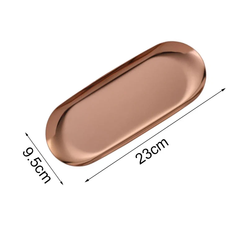 Cosmetic Storage Tray Nail Art Equipment Plate