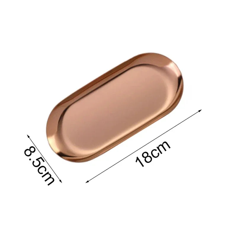 Cosmetic Storage Tray Nail Art Equipment Plate