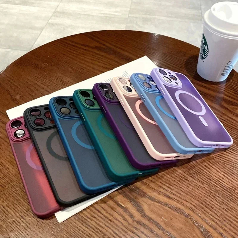 Original Case For iPhone Magsafe Magnetic Wireless Charge