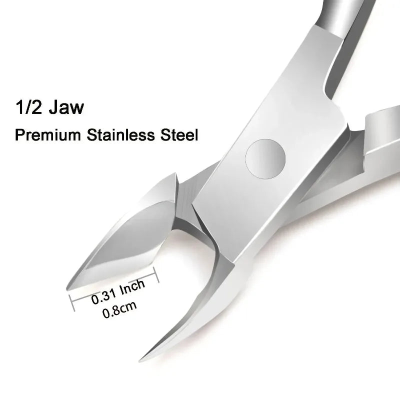 Stainless Steel Nail Nippers Manicure Scissors