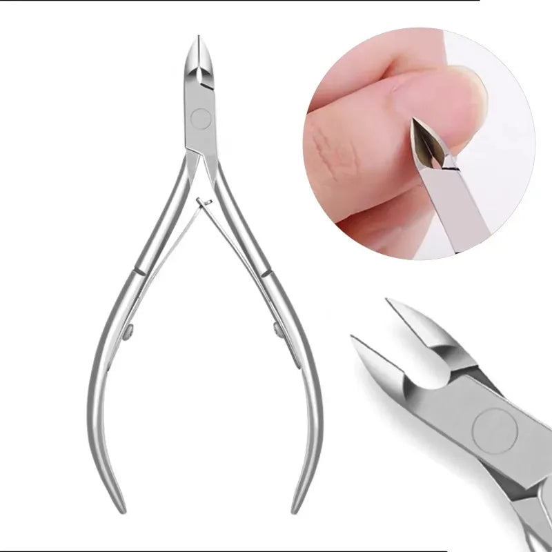 Stainless Steel Nail Nippers Manicure Scissors