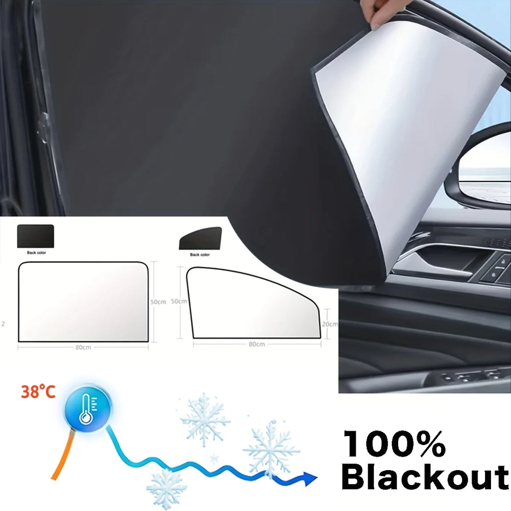 Blackout Windshield Sunshades Car magnetic