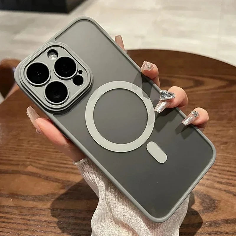 Original Case For iPhone Magsafe Magnetic Wireless Charge