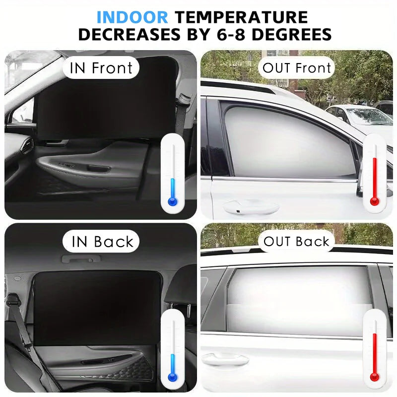 Blackout Windshield Sunshades Car magnetic