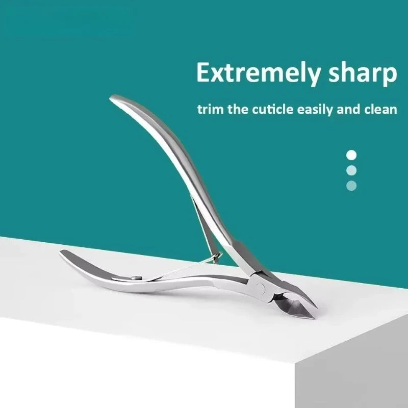 Stainless Steel Nail Nippers Manicure Scissors