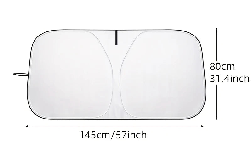 Blackout Windshield Sunshades Car magnetic