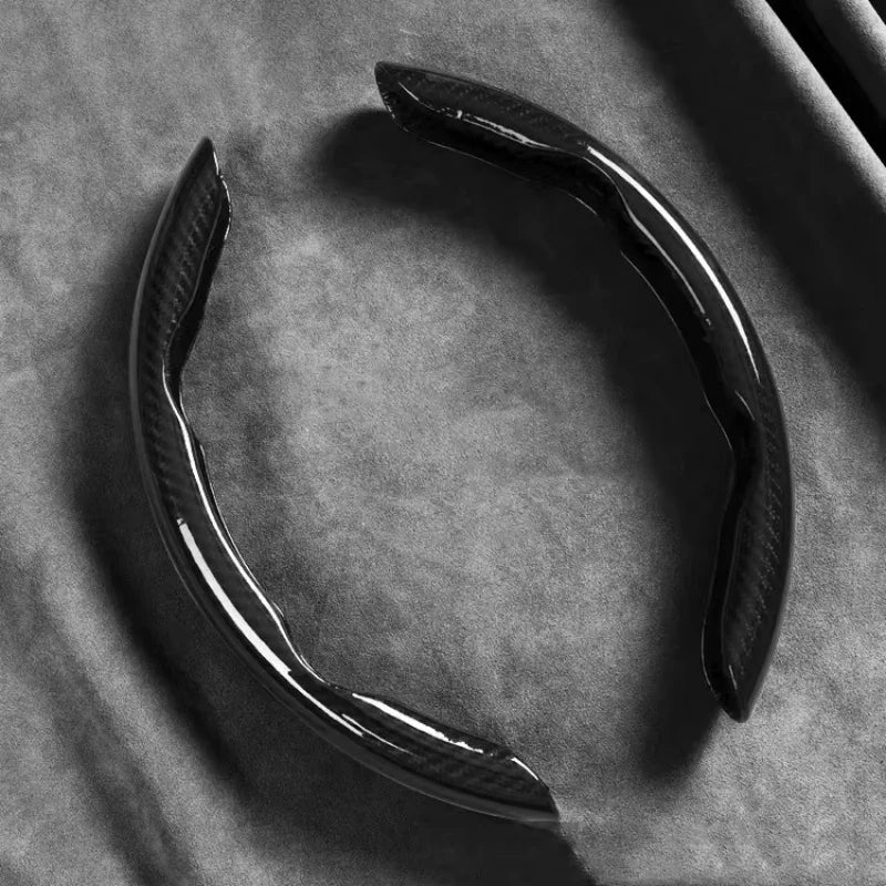 Carbon Fiber Silicone Steering Wheel Cover Universal