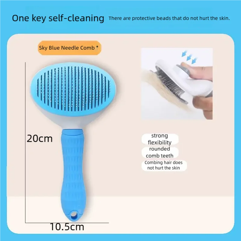 Pet Hair Remover For Dogs Cats Grooming Tools