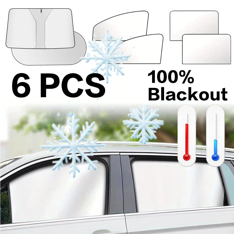 Blackout Windshield Sunshades Car magnetic