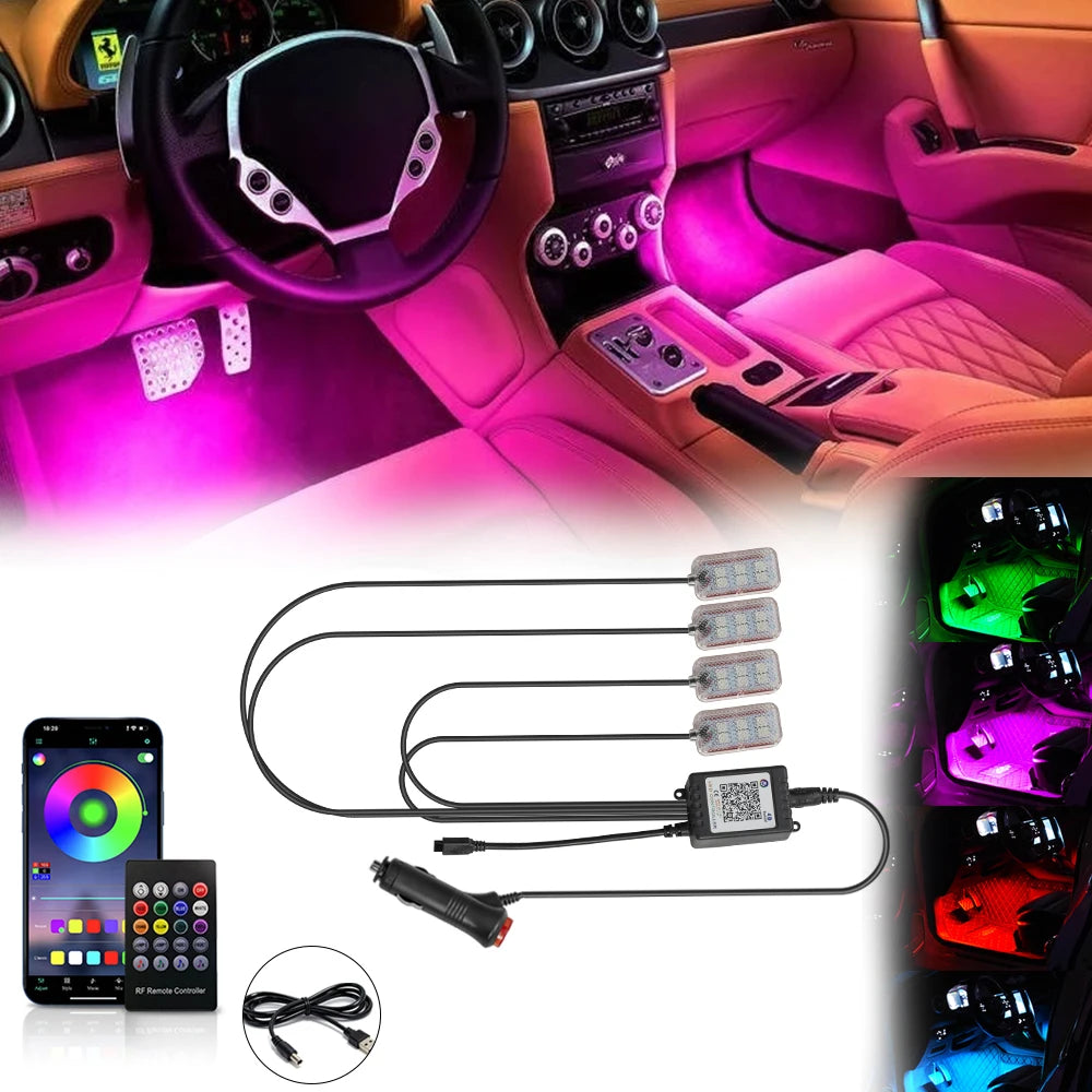 Car RGB ambient lighting