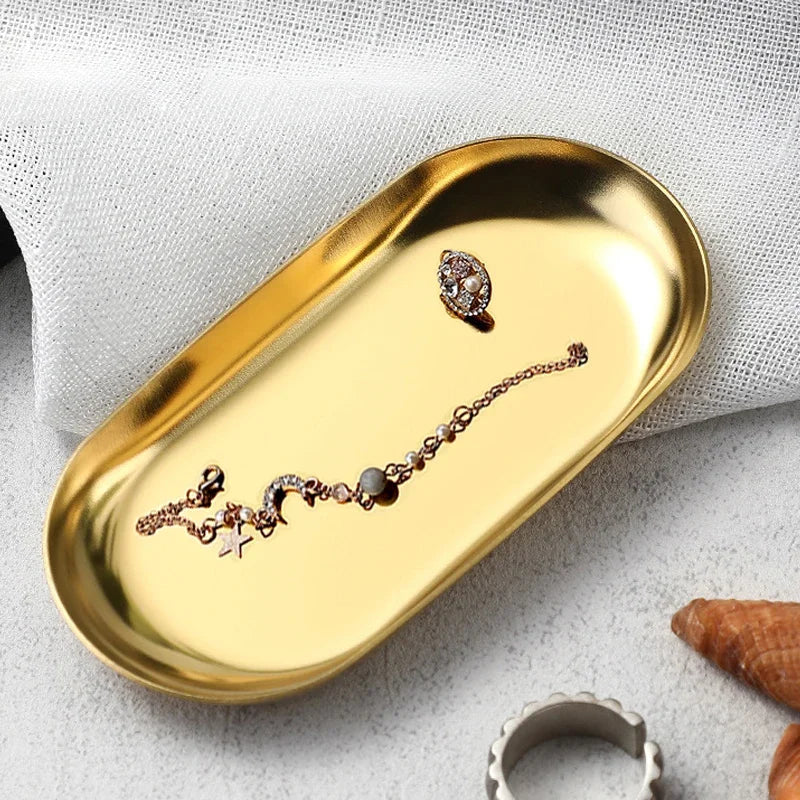 Cosmetic Storage Tray Nail Art Equipment Plate
