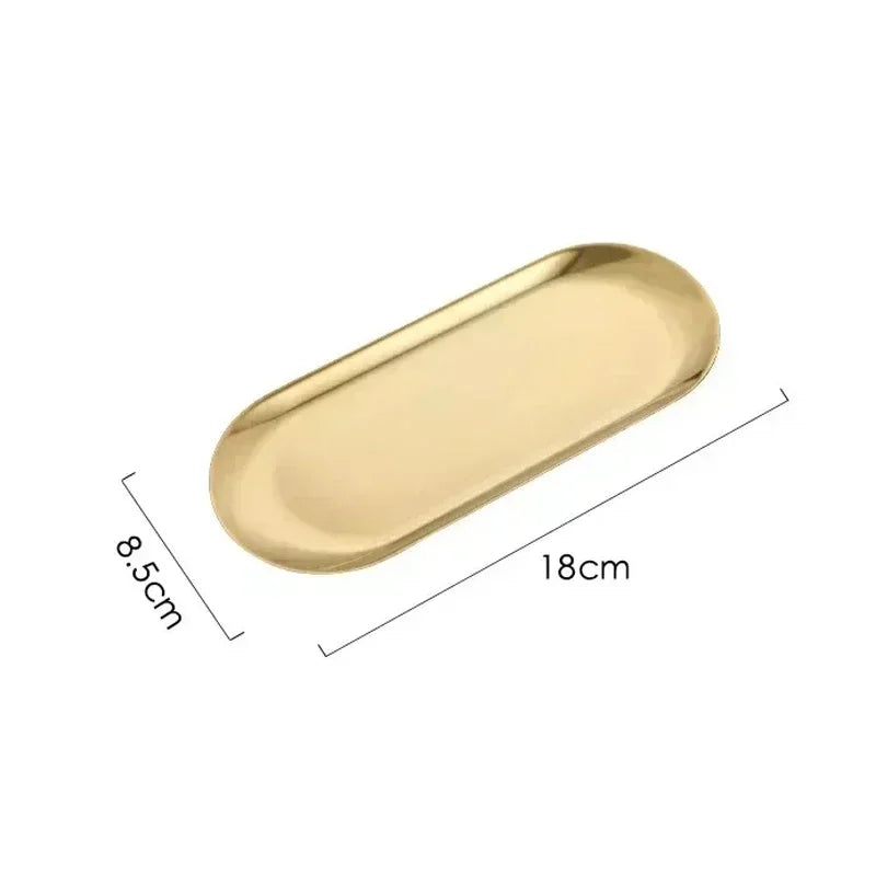 Cosmetic Storage Tray Nail Art Equipment Plate