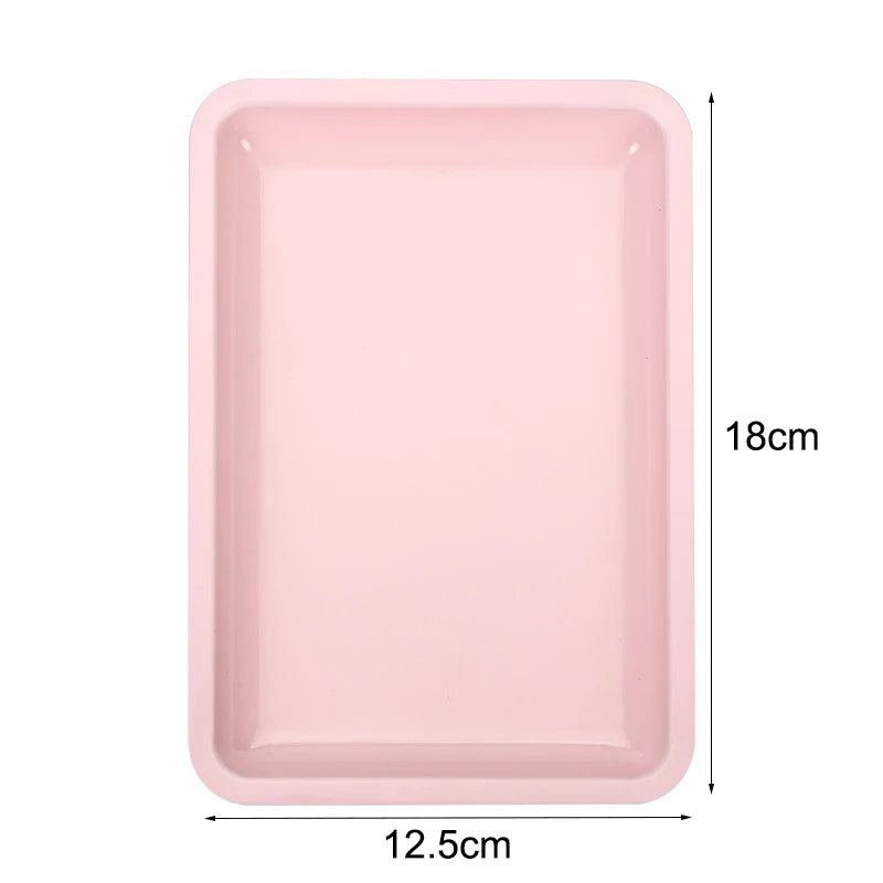 Cosmetic Storage Tray Nail Art Equipment Plate
