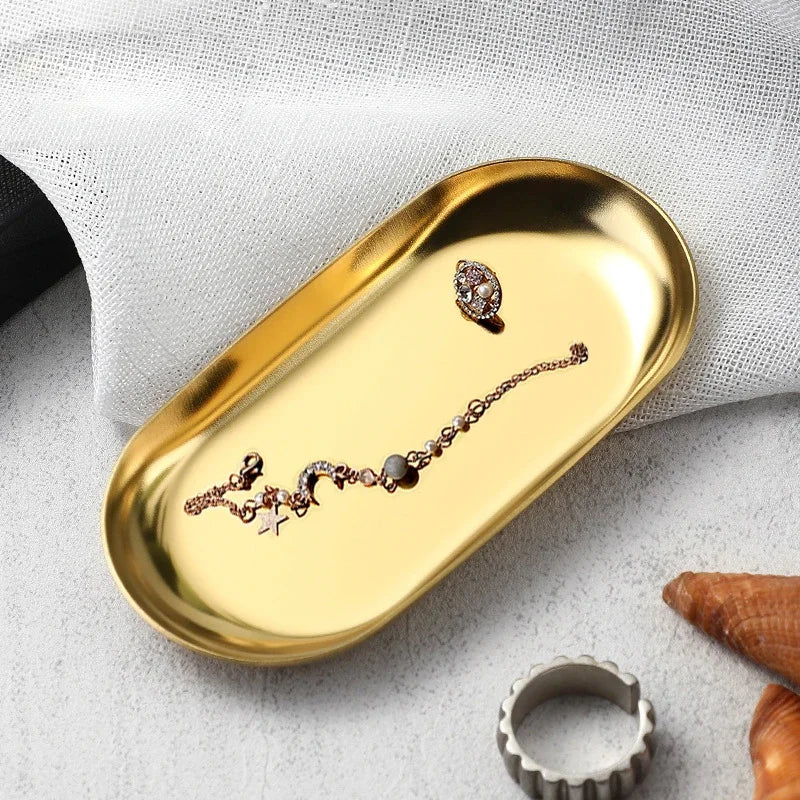 Cosmetic Storage Tray Nail Art Equipment Plate