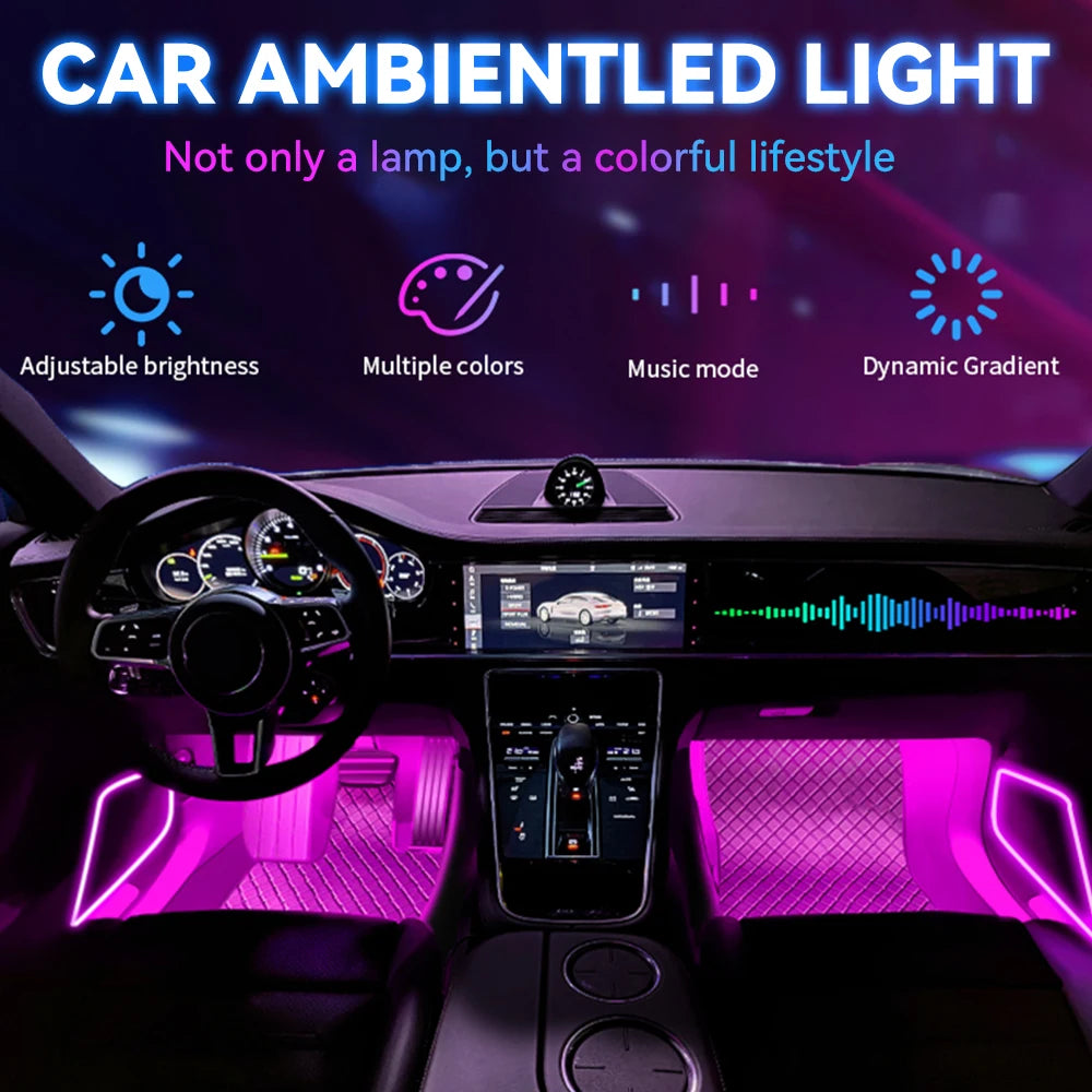 Car RGB ambient lighting